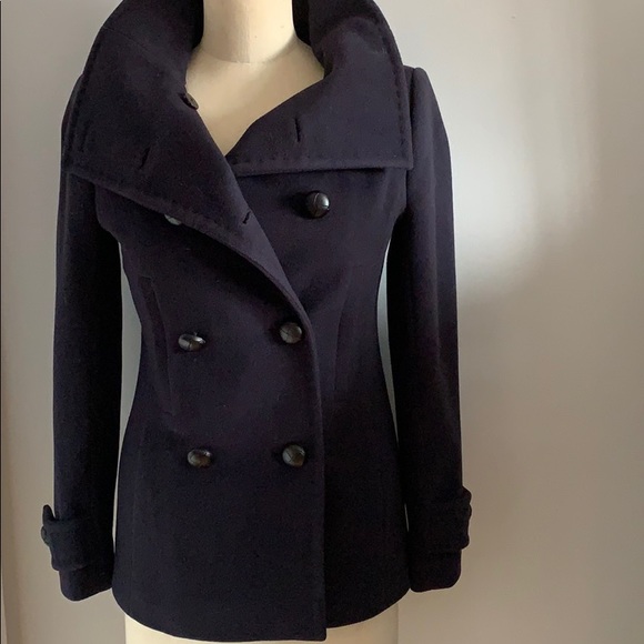 Babaton Jackets & Blazers - Babaton xxs navy coat